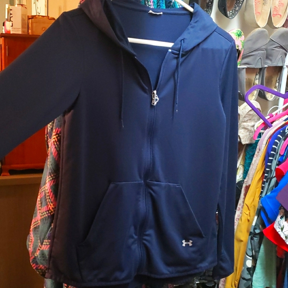 Womens UA zip up lightweight jacket